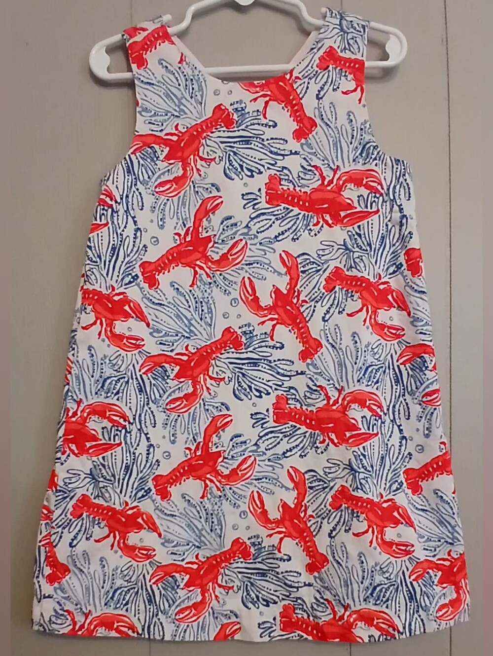 Tommy Bahama Girls Size 5 Lobster Dress